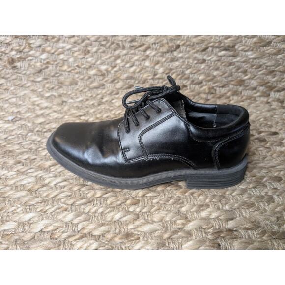 Madison Avenue Boys Oxford Willie Style Dress Shoes Black Size 2.5 M - Picture 1 of 9